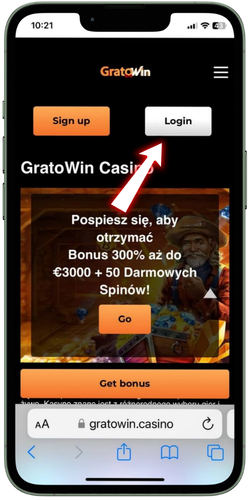 Przycisk logowania